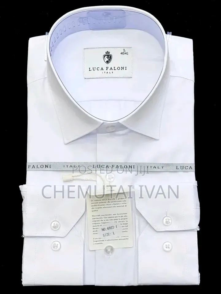 Luxury Formal Men Long Sleeved Shirts