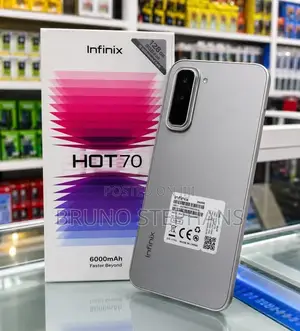New Infinix Hot 70 128 GB Silver