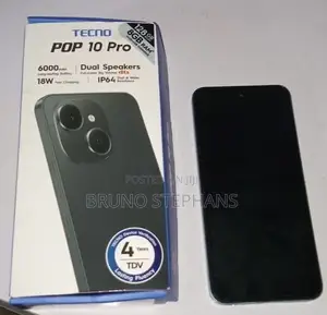 New Tecno Pop 10 Pro 128 GB Black