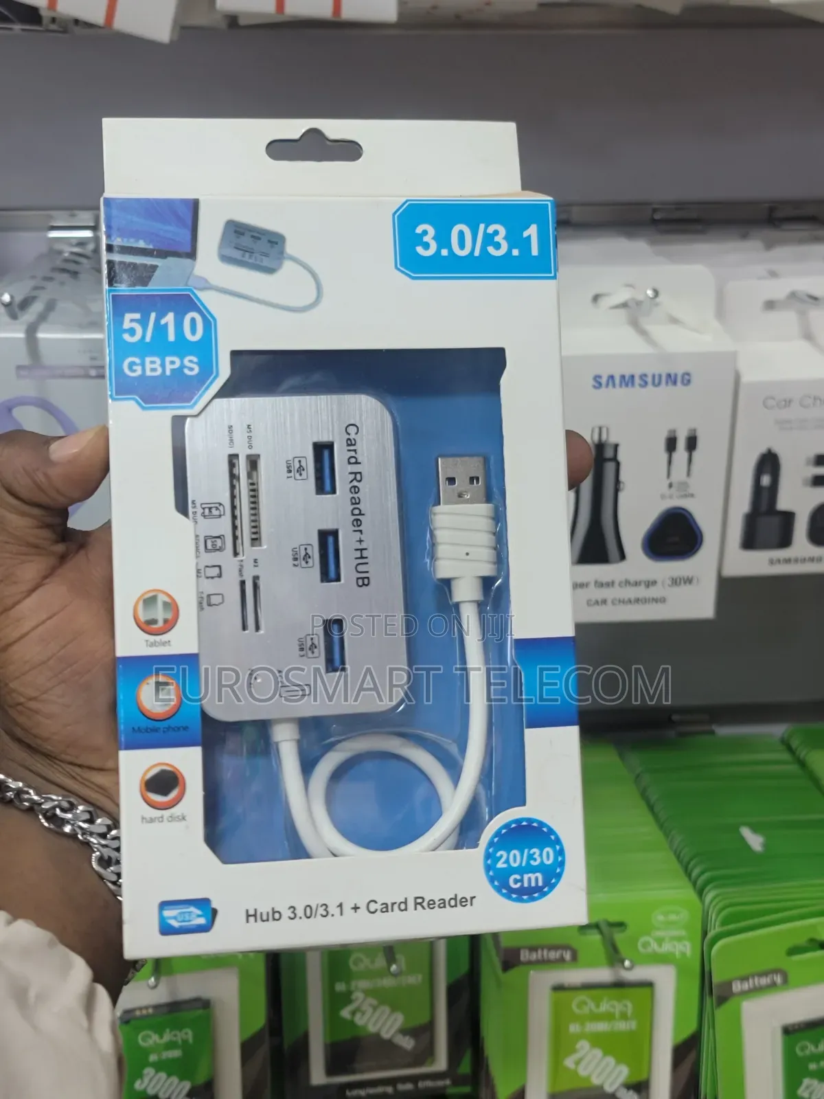 3.0,3.1 Card Reader +Hub