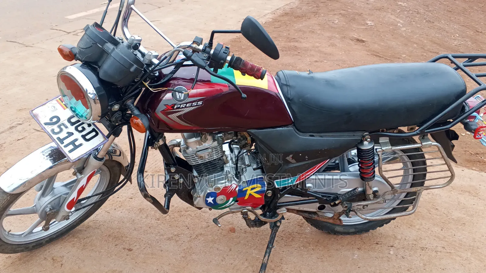 Haojue XPRESS 2021 Red