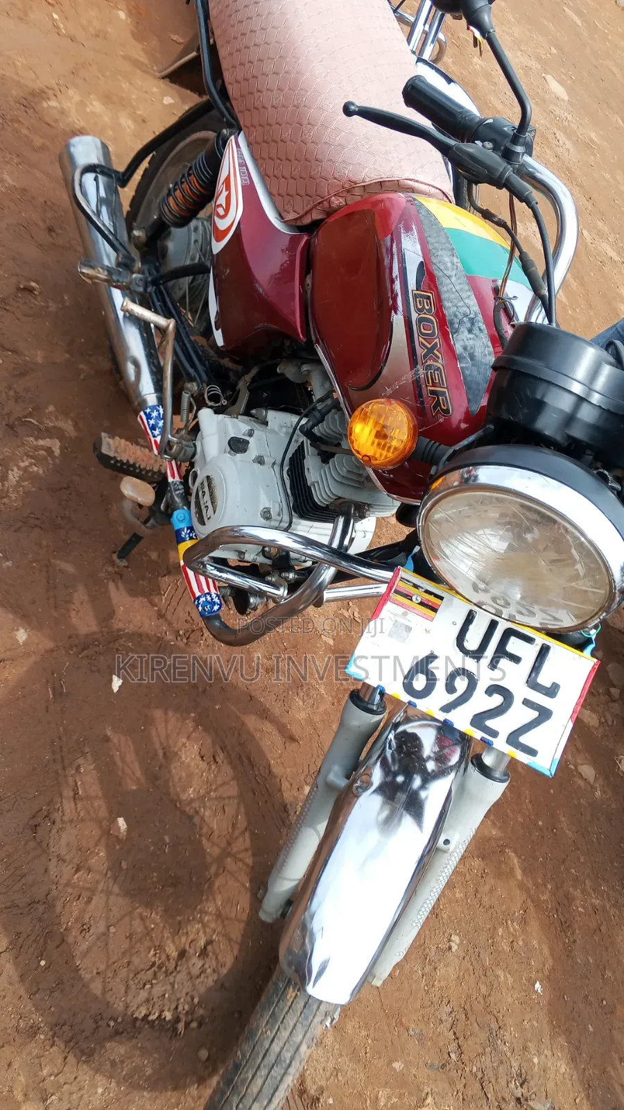 Bajaj Boxer 100 2020 Red