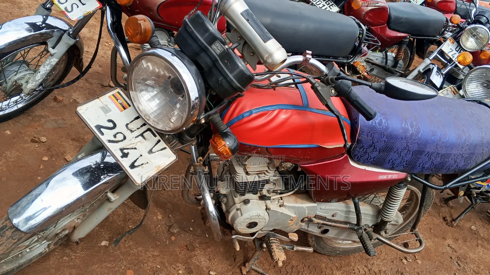 Bajaj Boxer 100 2018 Red