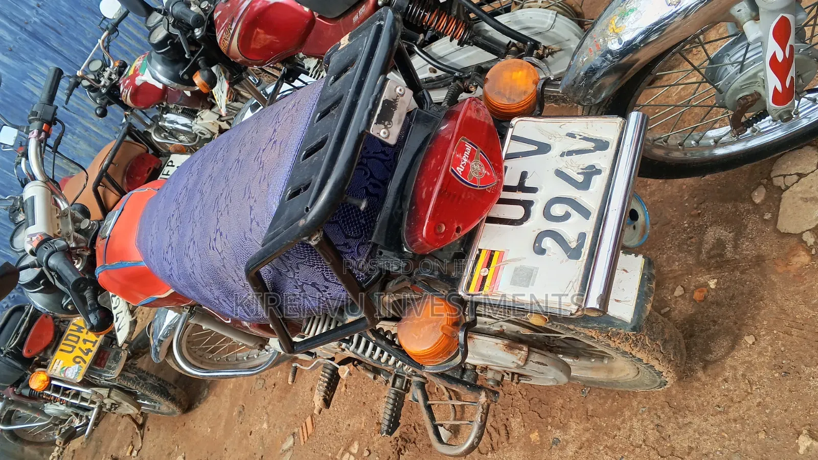 Bajaj Boxer 100 2018 Red