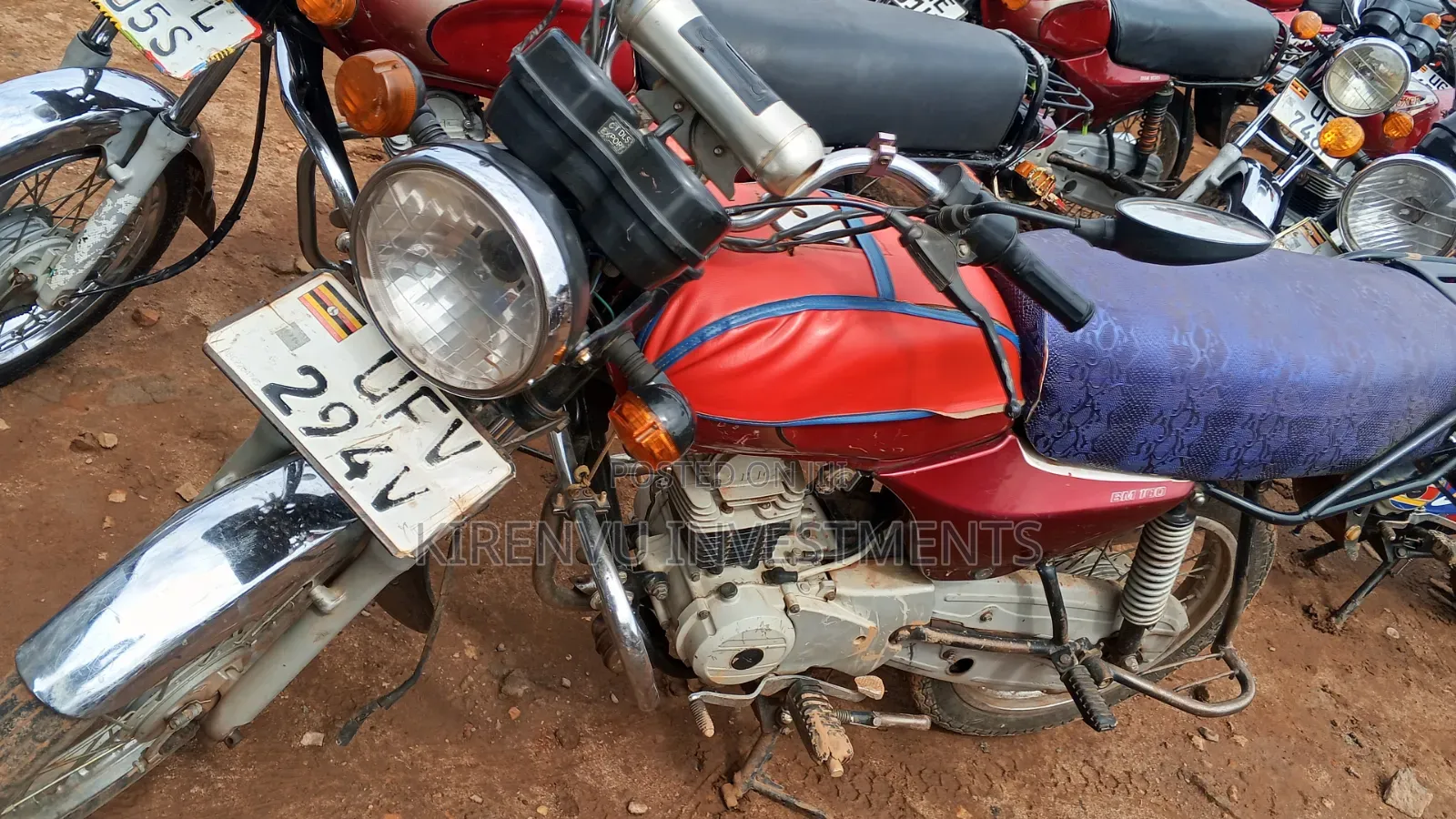 Bajaj Boxer 100 2018 Red