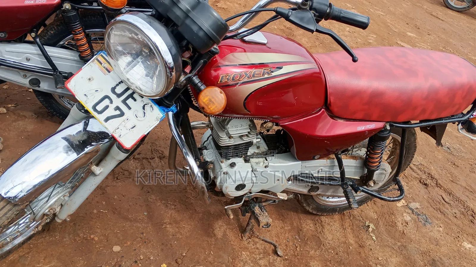 Bajaj Boxer 100 2019 Red