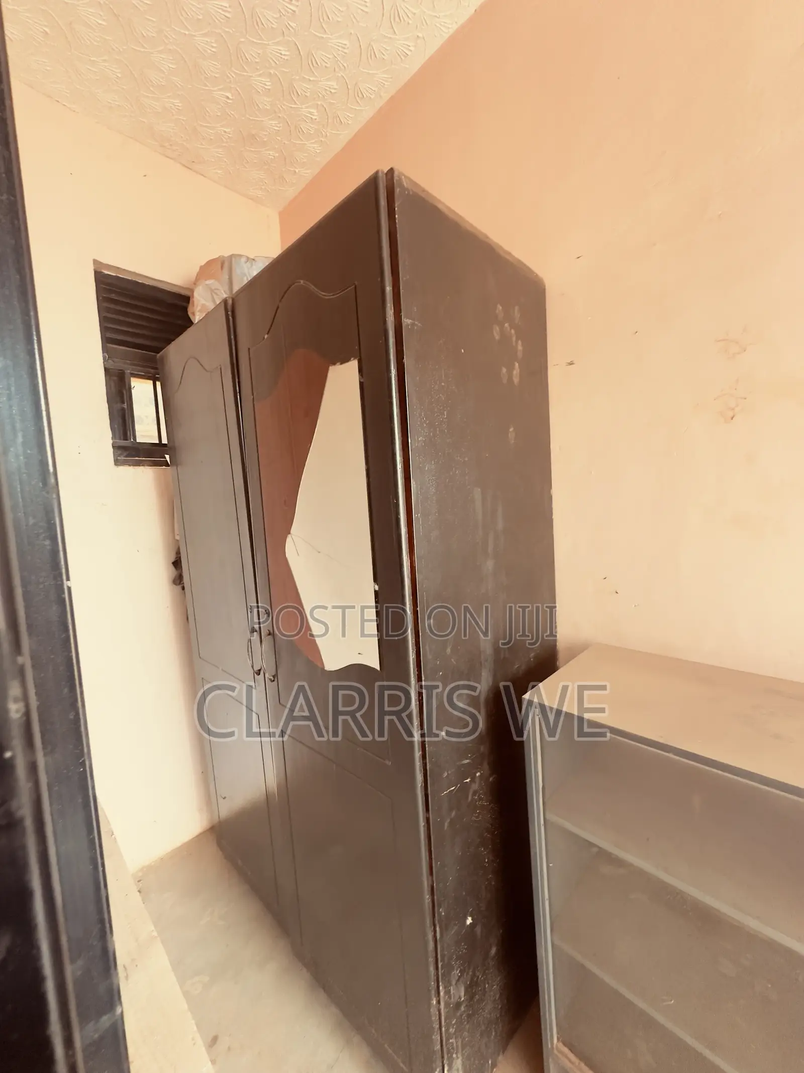 Genuine Solid Hardwood 2-Door Wardrobe⁠