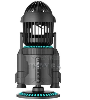 Rocket Shape Rechargeable Personal Desk Fan