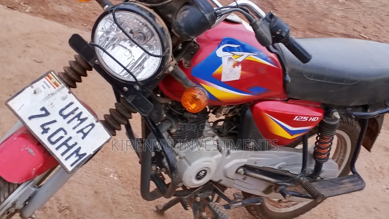 Bajaj Boxer 125 2022 Red