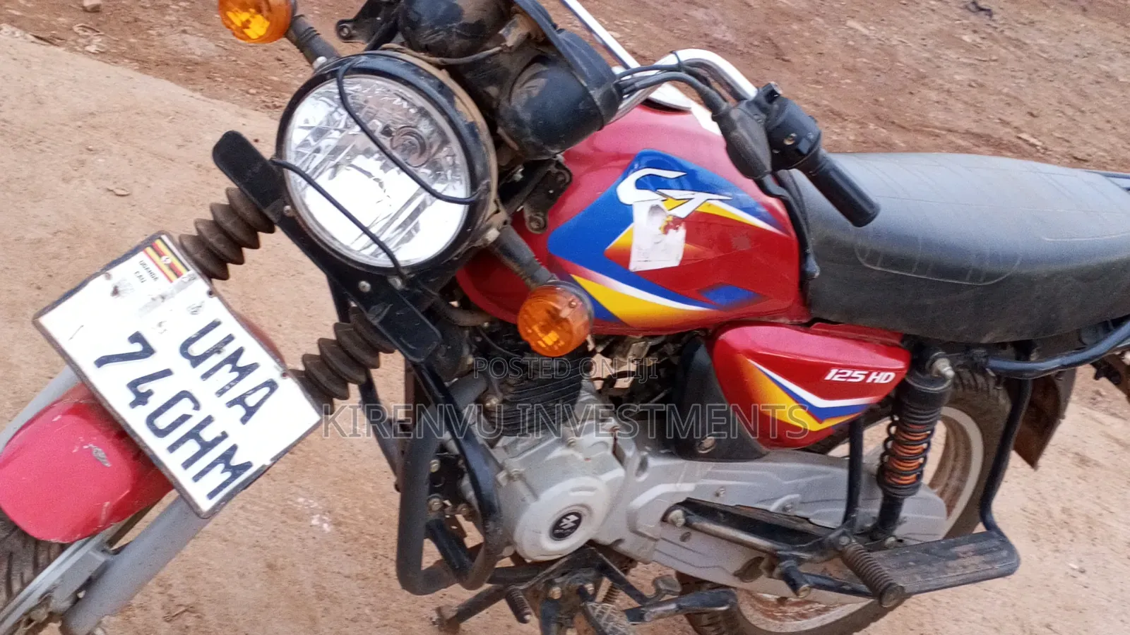 Bajaj Boxer 125 2022 Red