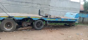 Low Bed Machine Trailer
