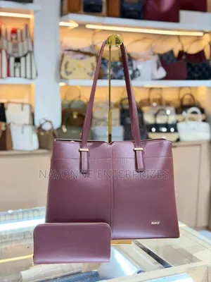 Executive Leatherette Laptop Tote Bag Matching Zip Wallet 2-in-1 Set