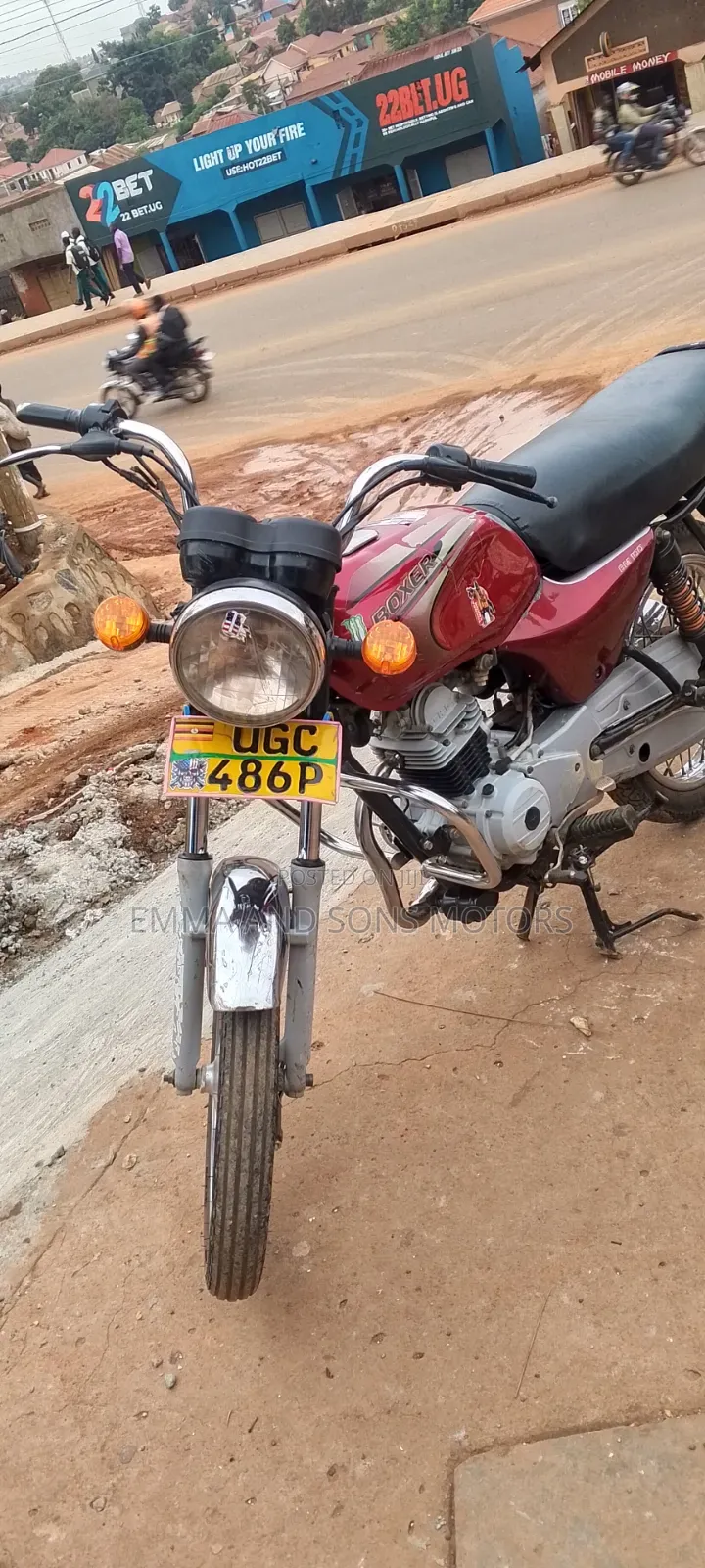 Bajaj Boxer 100 2024 Red