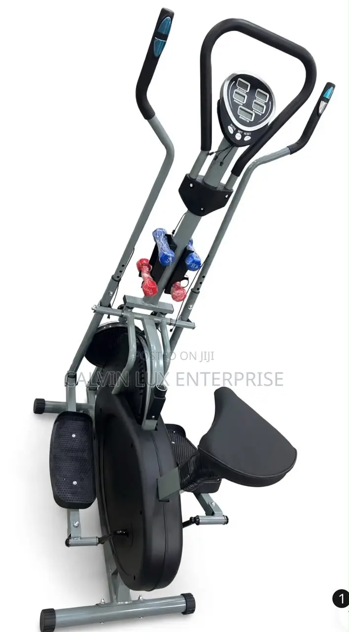 Elliptical Bike 3 in 1 Seat +Twister+dumb Bell