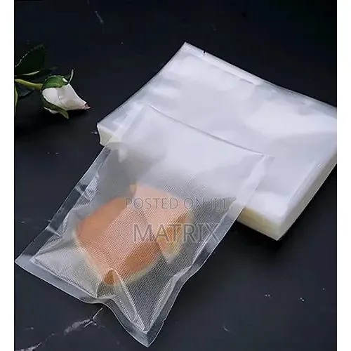 Vacuum Sealer Polythene Bags 100pcs 20x30cm 1kg Food Grade