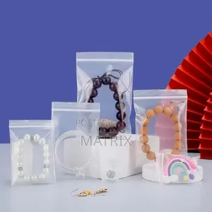 Transparent Ziplock Storage Bag (14cm "19cm)- 50pcs Colourless