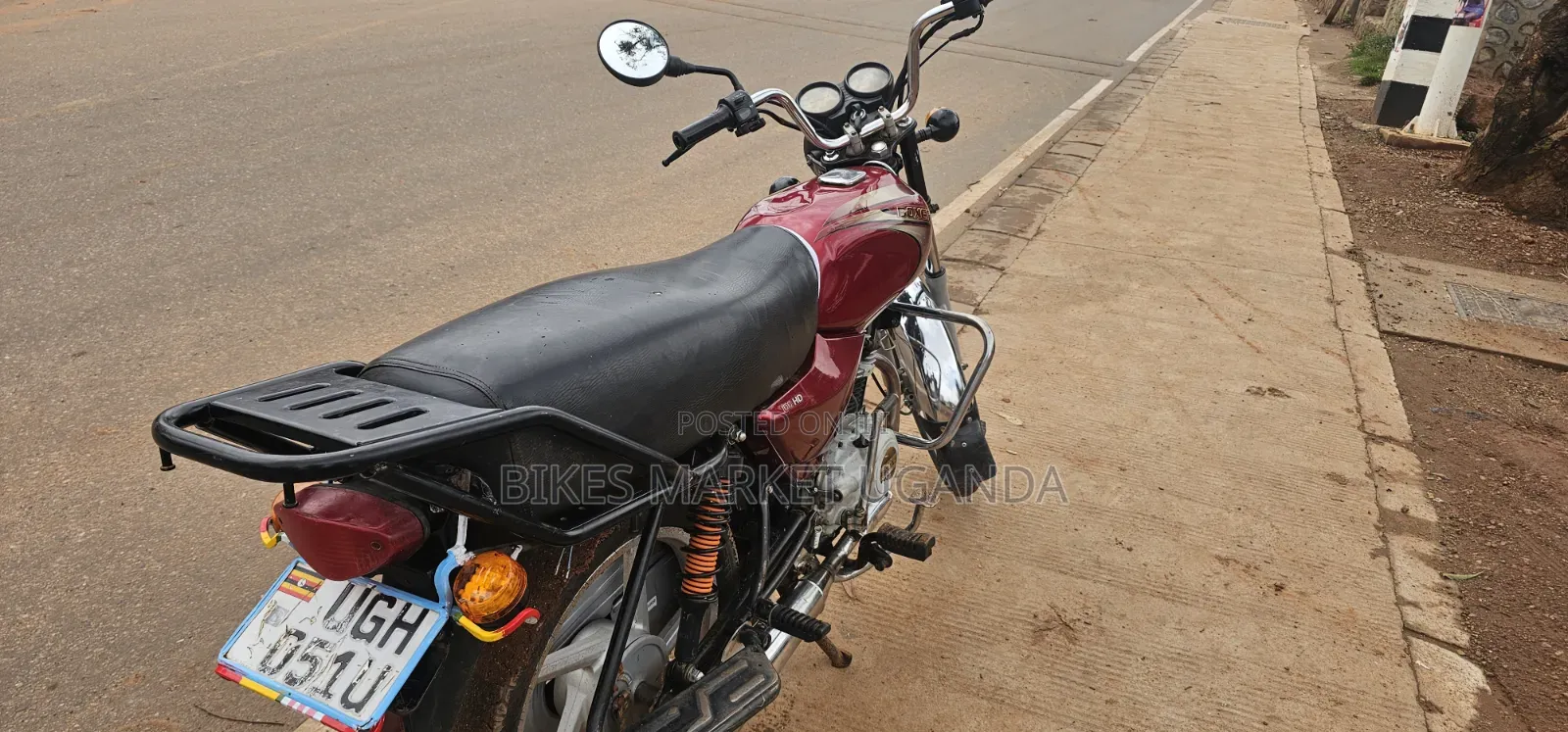 Bajaj Boxer 2025 Red
