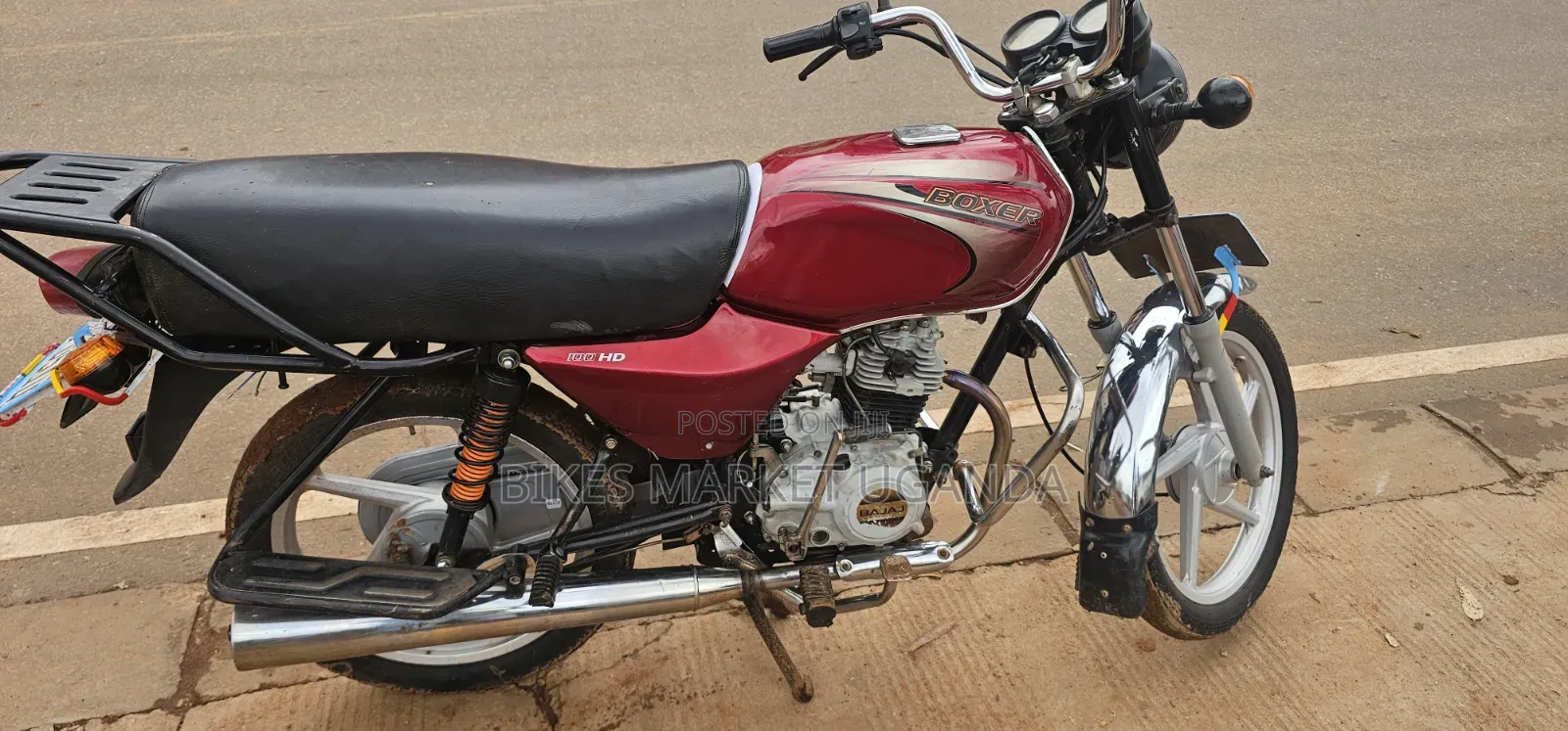 Bajaj Boxer 2025 Red