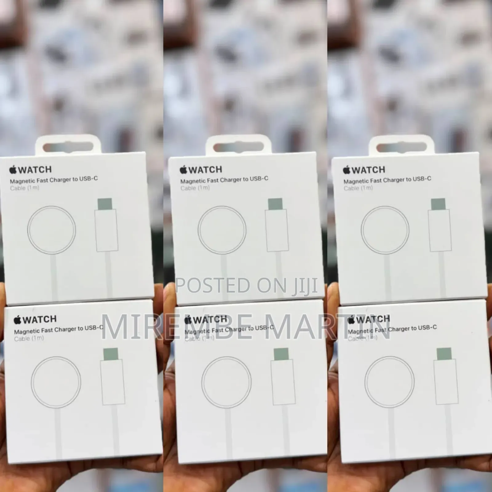 Apple Watch Magnetic Fast Charger to USB-C Cable (1 M)