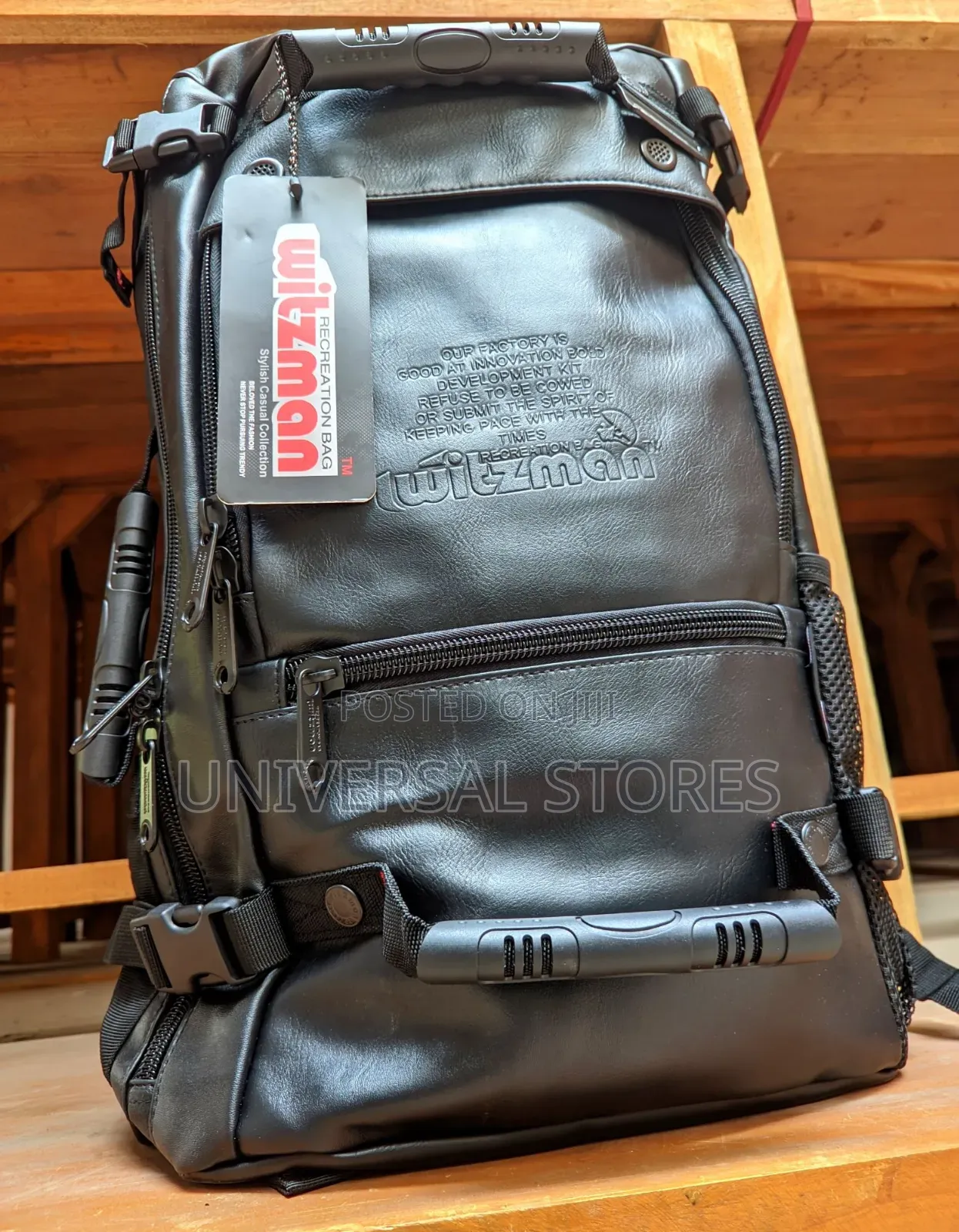 Witzman Leather Casual Bag For
Outdoor, Travelling Casual