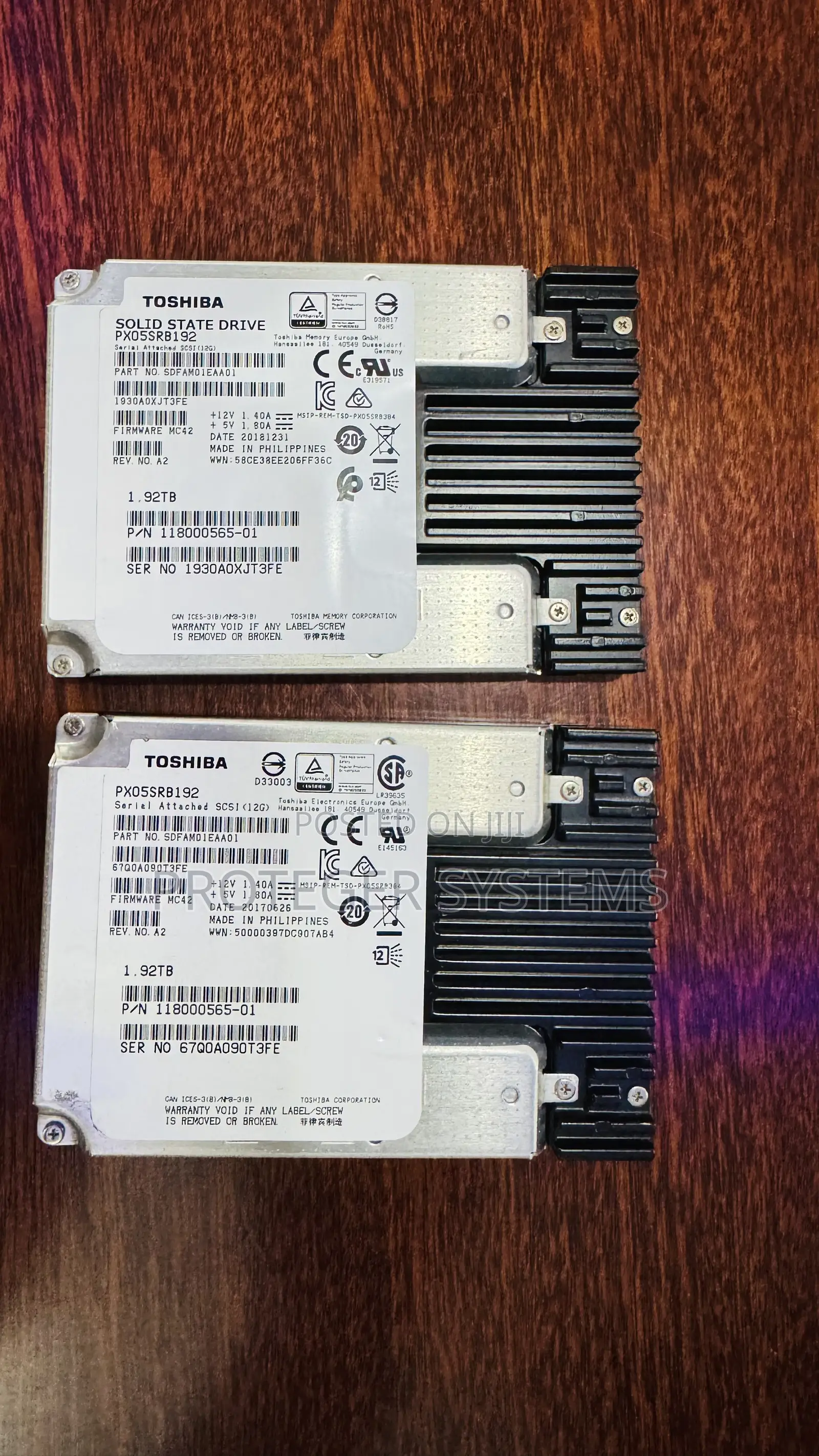 1.92tb Toshiba Scsi 2.5 Inch Sas SSD