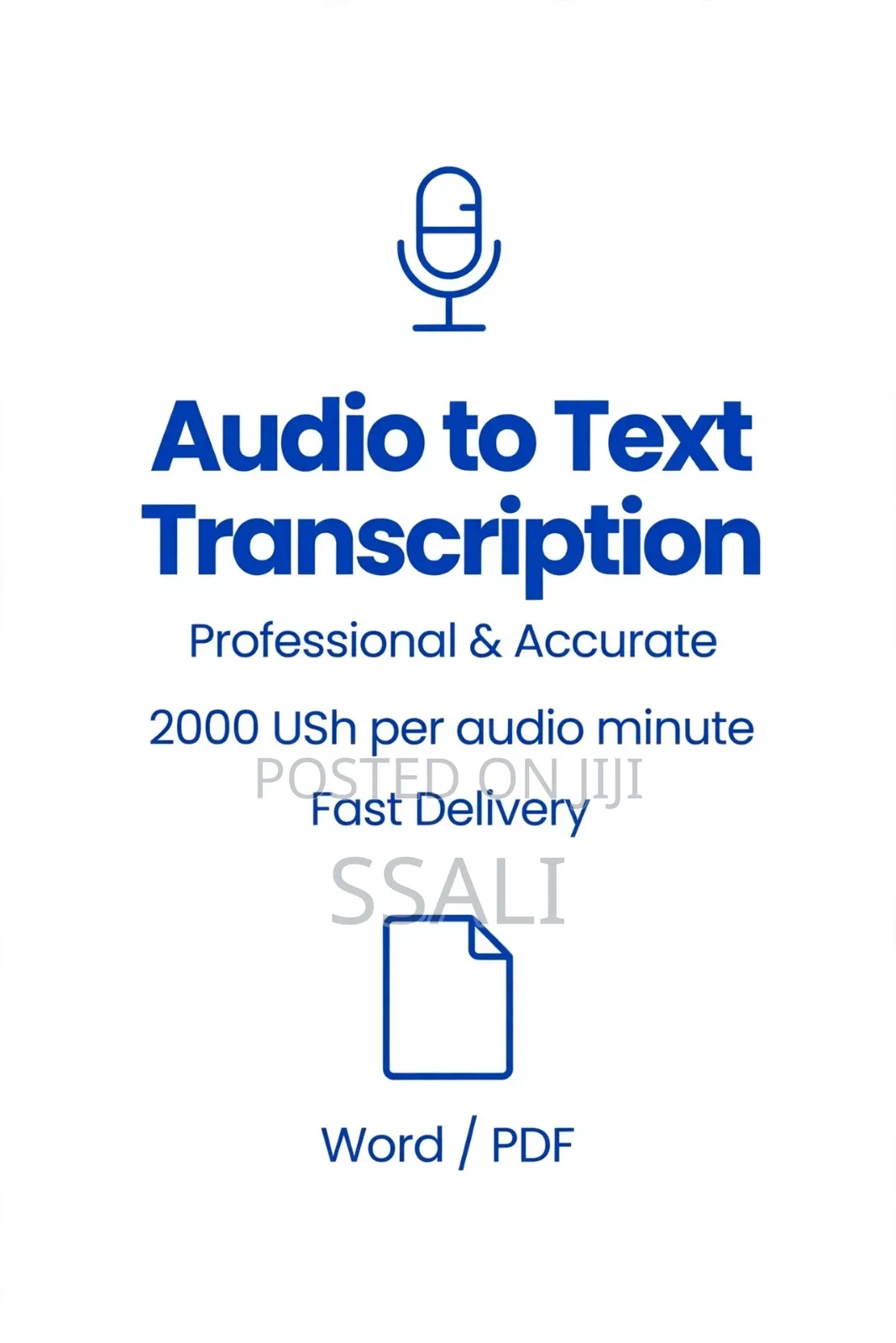 Audio to Text Transcription - WhatsApp Voice to Word - Jinja