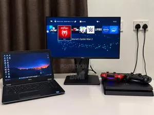 PS4 Slim, Adjustable Monitor, Laptop E6440