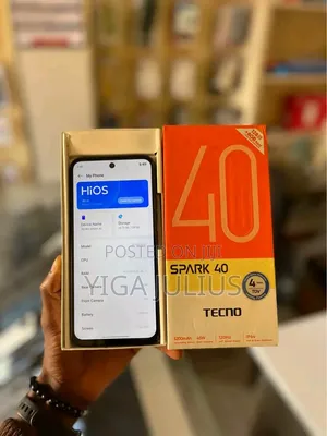 New Tecno Spark 40 256 GB Silver