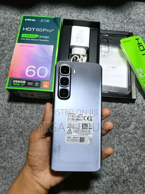 New Infinix Hot 60 Pro+ 256 GB Gray