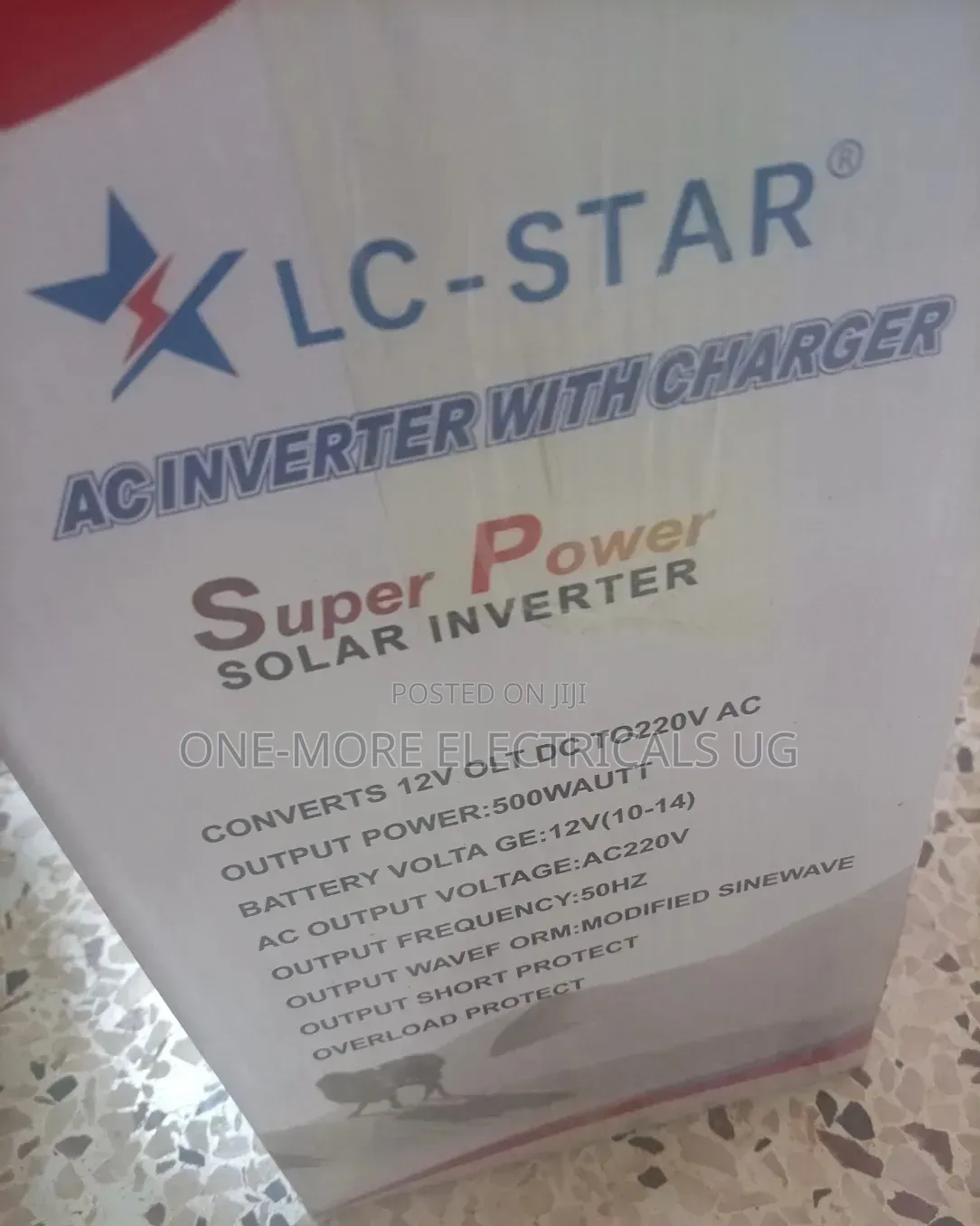 Power Station 500w/12volts 3in One