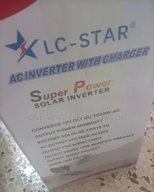 Power Station 500w/12volts 3in One