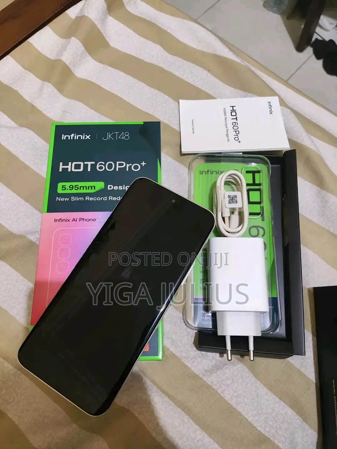 New Infinix Hot 60 Pro+ 256 GB Gray