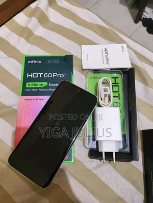 New Infinix Hot 60 Pro+ 256 GB Gray