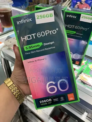 New Infinix Hot 60 Pro+ 256 GB Pink