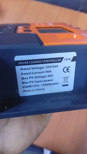 PWM Charge Controller 50a/12/24volts