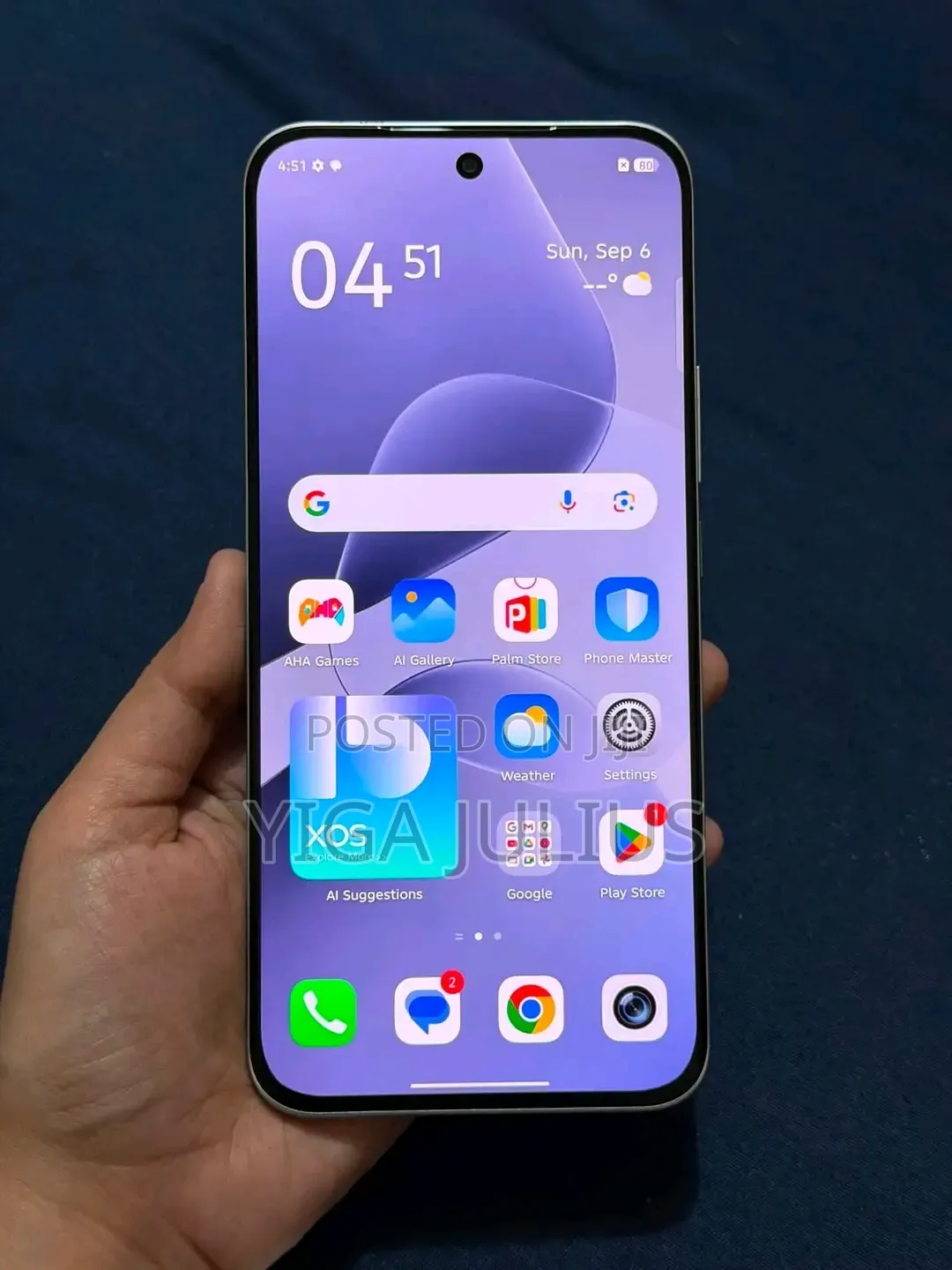 New Infinix Hot 60 Pro+ 256 GB Blue