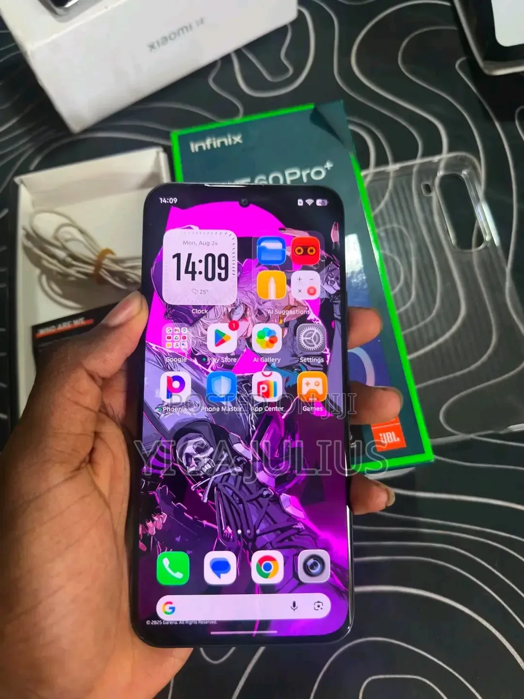 New Infinix Hot 60 Pro+ 256 GB Blue