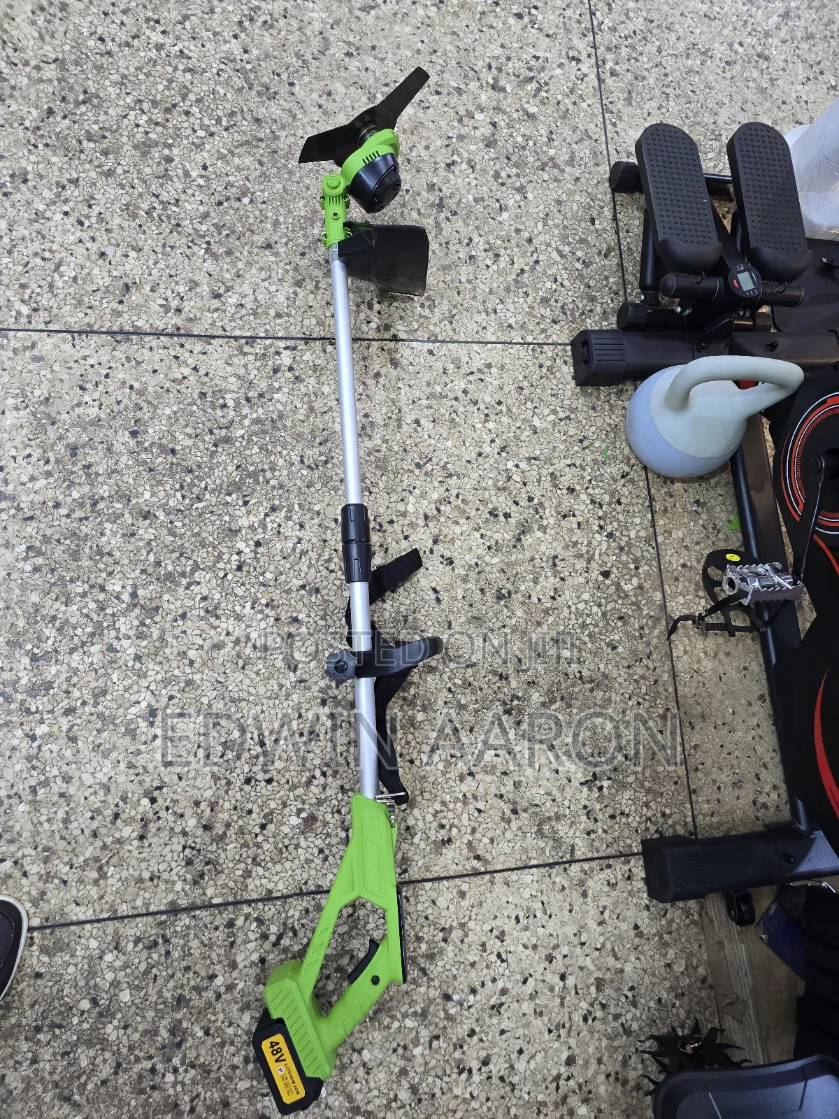 Heavy-Duty Cordless Electric Grass Trimmer