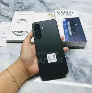 New Samsung Galaxy A17 5G 256 GB Black
