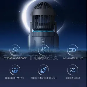 Rk-1 Desktop Fan Rocket Style Fan