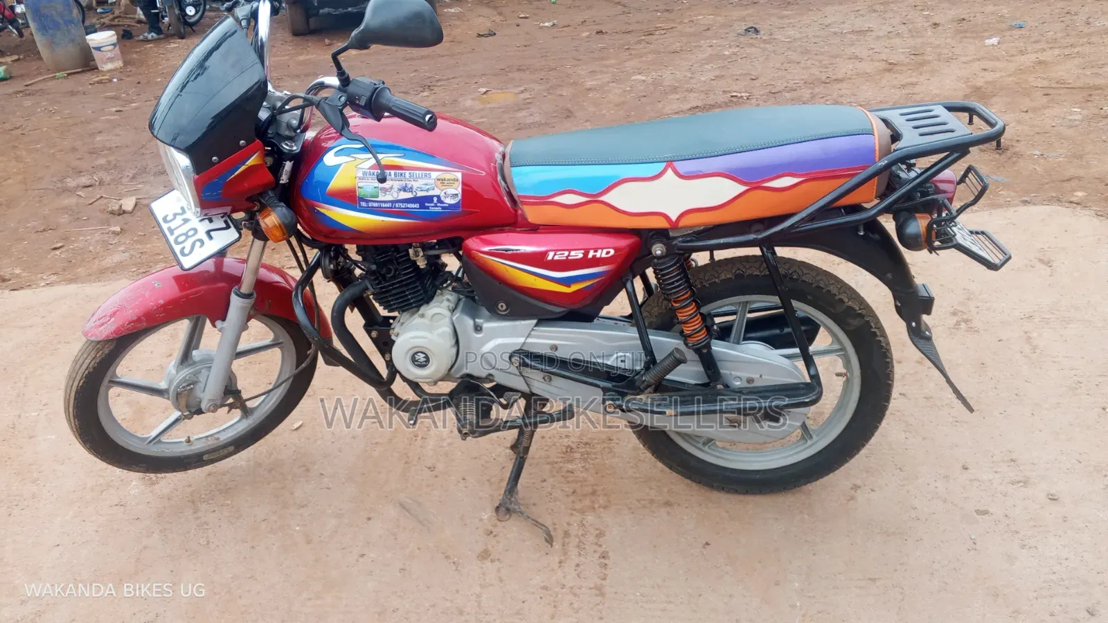 Bajaj Boxer 125 2023 Red