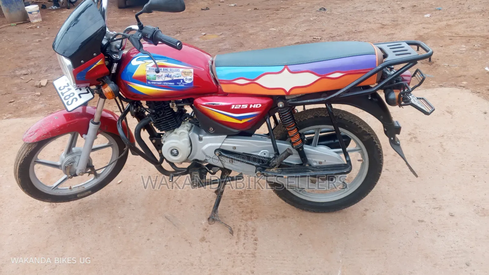 Bajaj Boxer 125 2023 Red