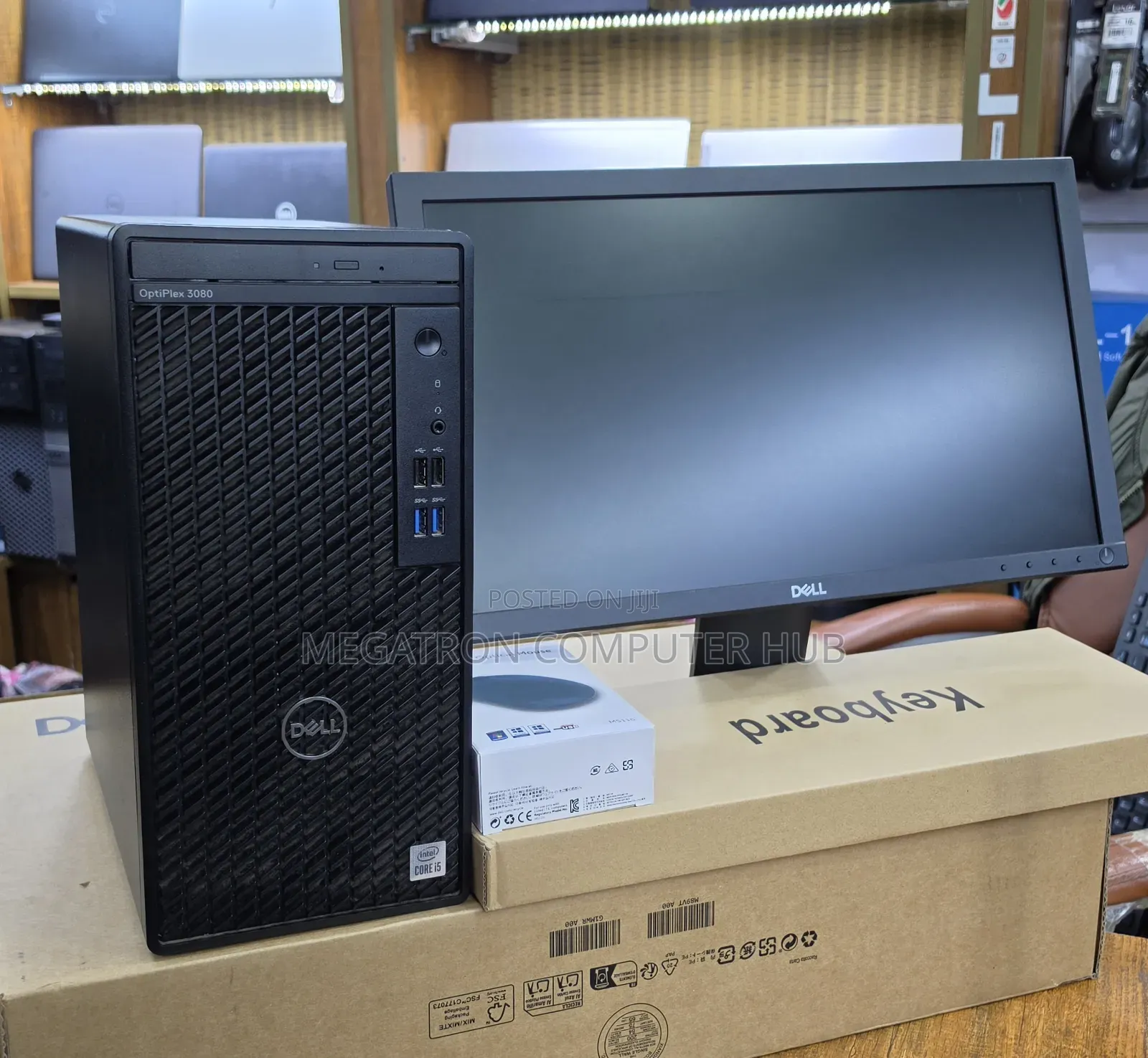Desktop Computer Dell OptiPlex 3080 8GB Intel Core i5 SSD 256GB
