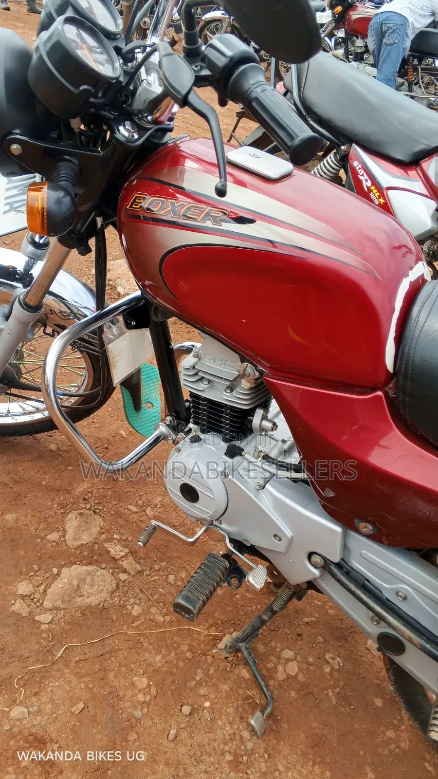 Bajaj Boxer 100 2025 Red