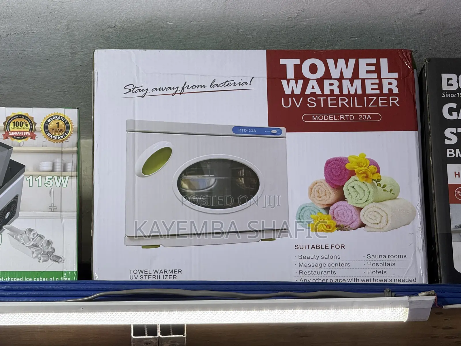 RTD-23A Professional Hot Towel Warmer UV Sterilizer Cabinet