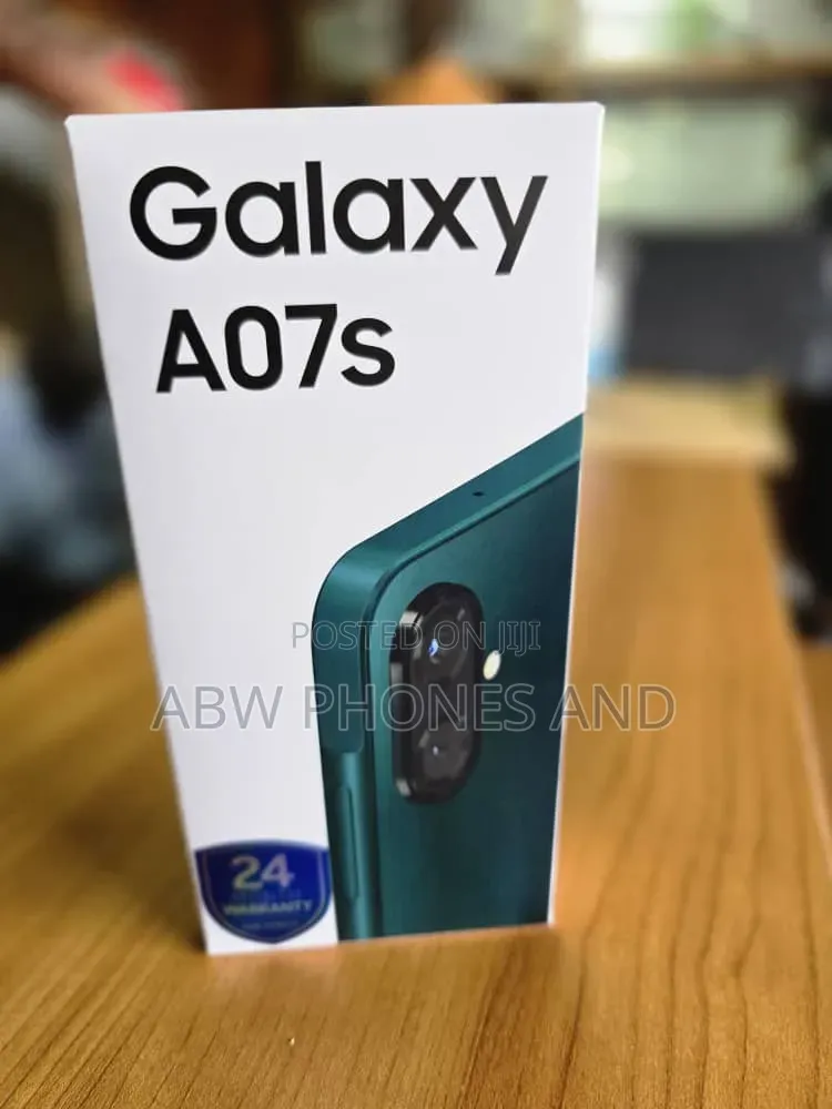 New Samsung Galaxy A07s 64 GB Black