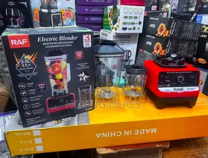 RAF 2-in-1 Heavy Duty Electric Blender Spice Grinder – 2400W, 2.5L