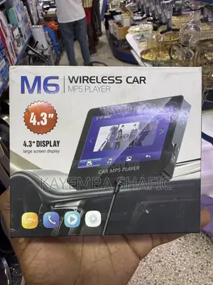 M6 Wireless Car MP5 Player 4.3" Bluetooth FM Transmitter - New