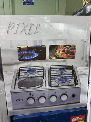 Pixel 3 Gas + 1 Electric Table Top Hybrid Cooker (50x50cm)