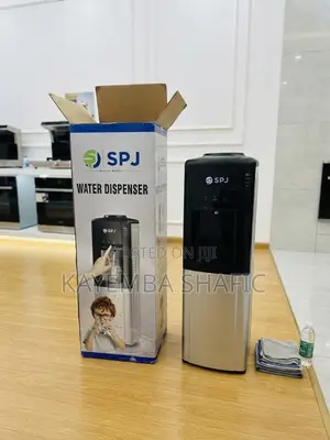 SPJ Top-Load Water Dispenser With Bottom Fridge - 3 Taps